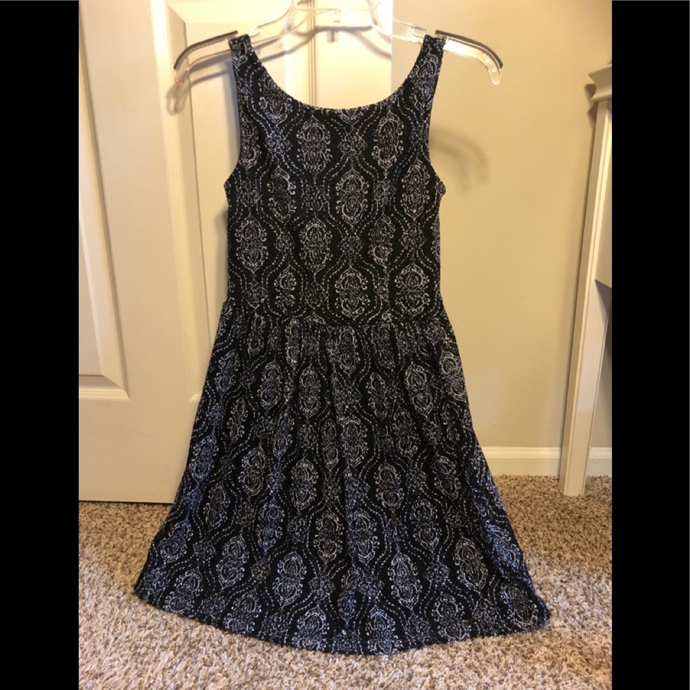 Black and white timeless dress